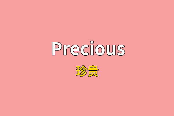 Precious英文名