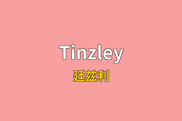 Tinzley英文名
