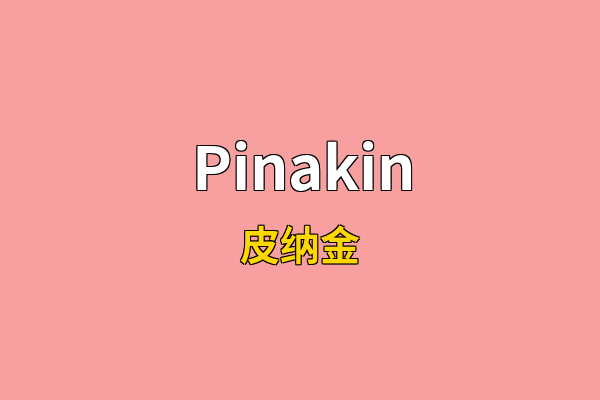 Pinakin英文名