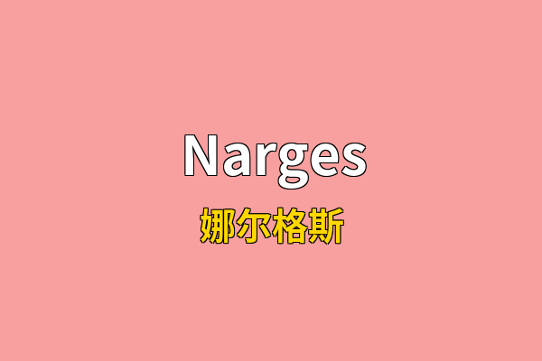 Narges英文名