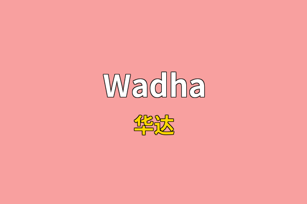 Wadha英文名
