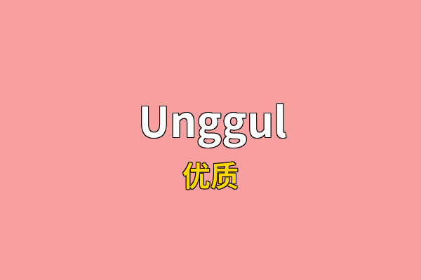 Unggul英文名