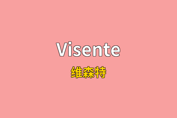 Visente英文名