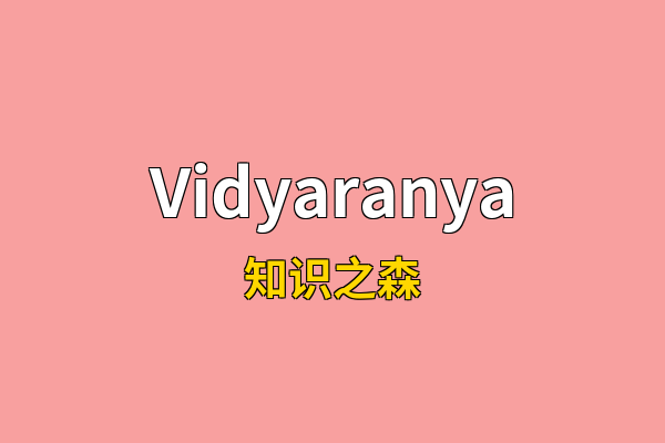 Vidyaranya英文名