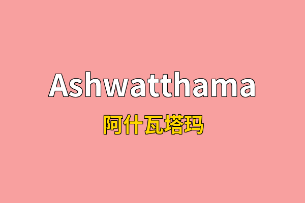 Ashwatthama英文名