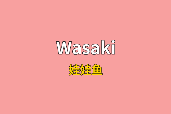 Wasaki英文名
