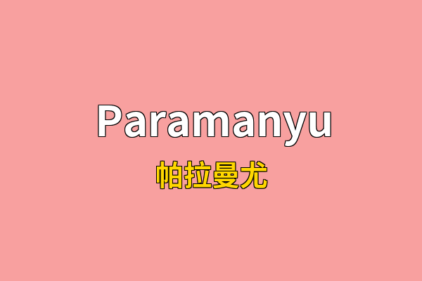 Paramanyu英文名