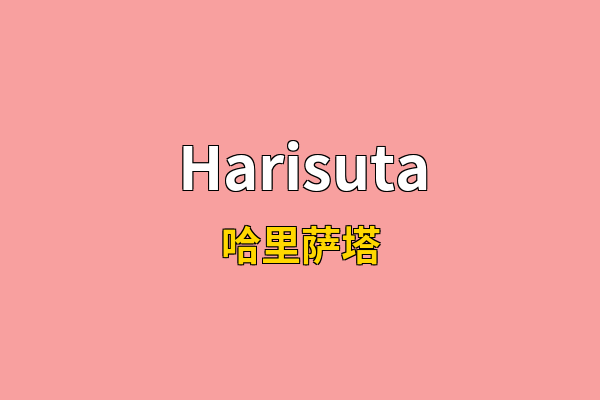 Harisuta英文名
