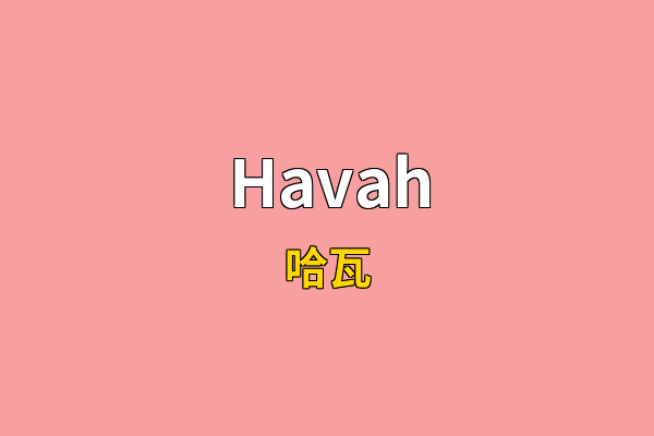 Havah英文名