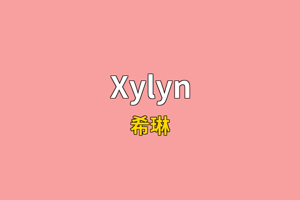 Xylyn英文名
