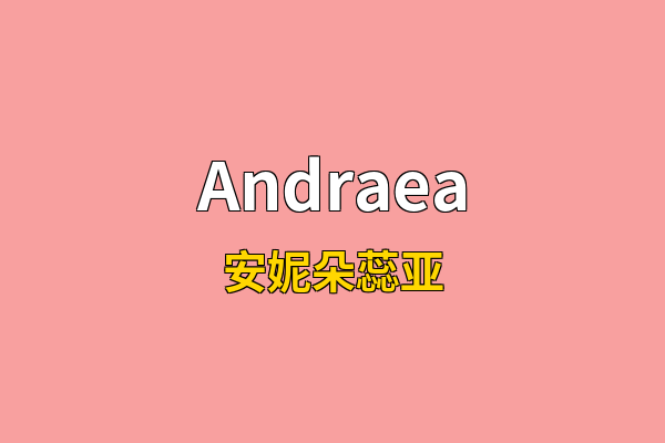 Andraea英文名