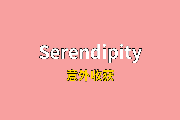 Serendipity英文名