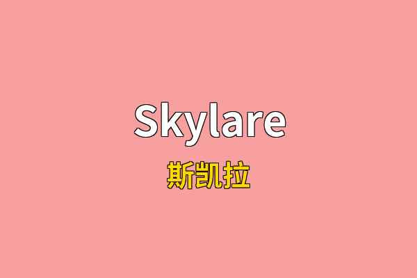 Skylare英文名