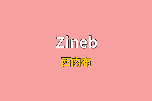 Zineb英文名