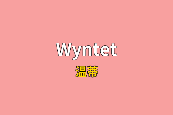 Wyntet英文名