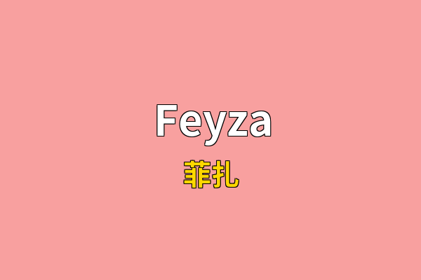Feyza英文名