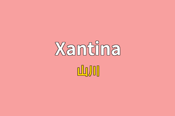 Xantina英文名
