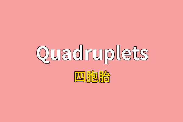 Quadruplets英文名
