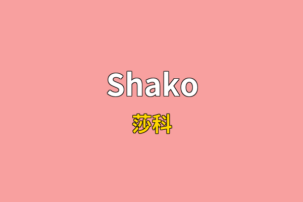 Shako英文名