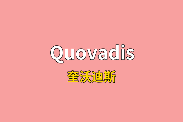 Quovadis英文名