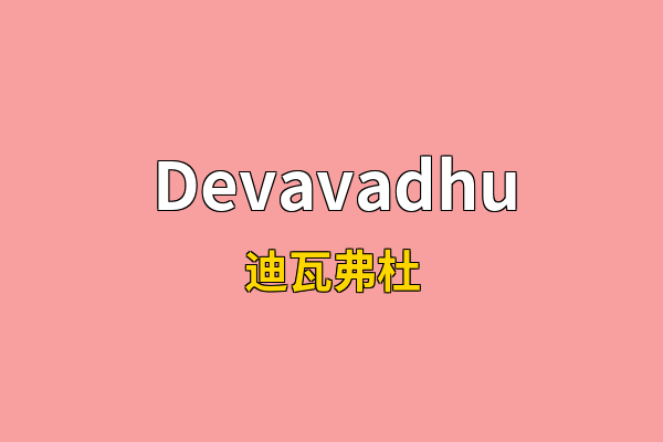 Devavadhu英文名