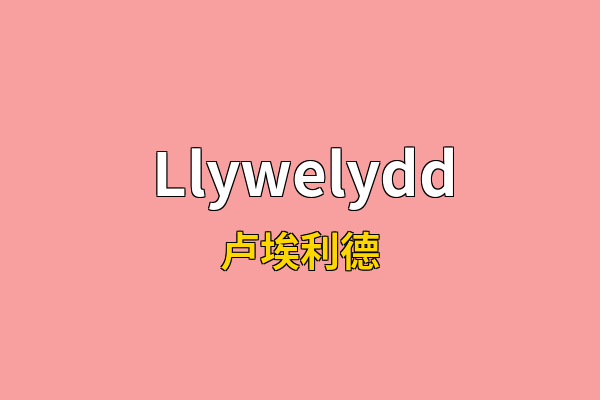 Llywelydd英文名