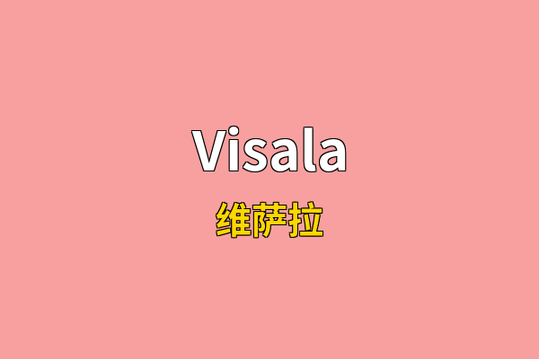Visala英文名