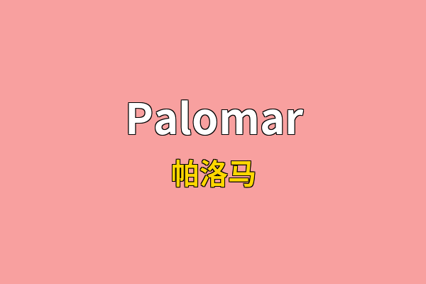 Palomar英文名