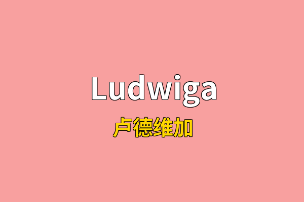 Ludwiga英文名