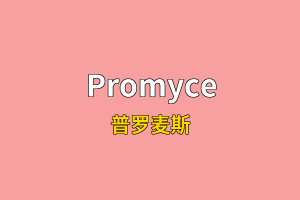 Promyce英文名