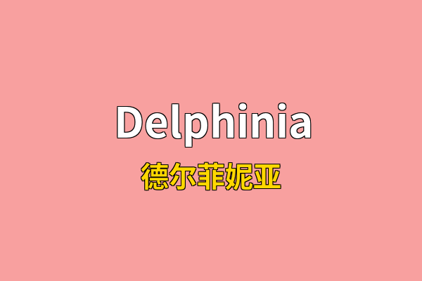 Delphinia英文名