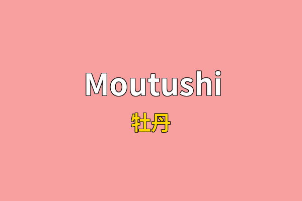 Moutushi英文名