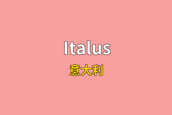 Italus英文名