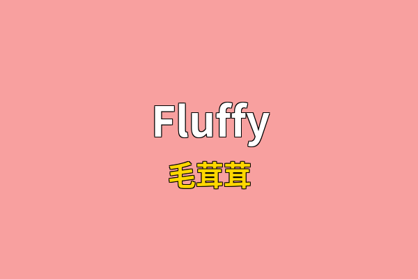 Fluffy英文名