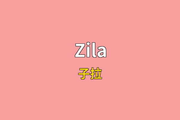 Zila英文名