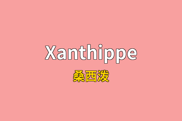 Xanthippe英文名