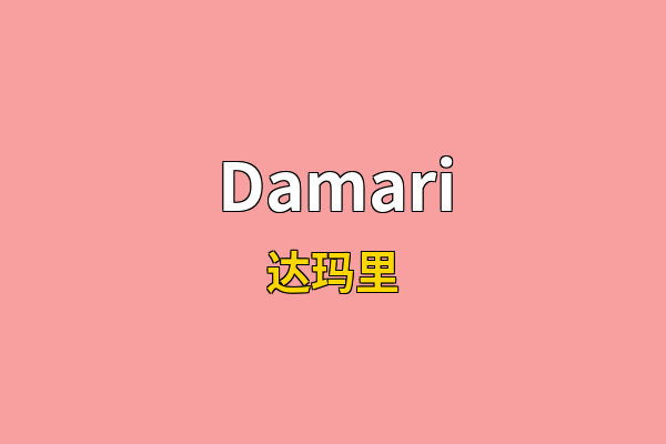Damari英文名