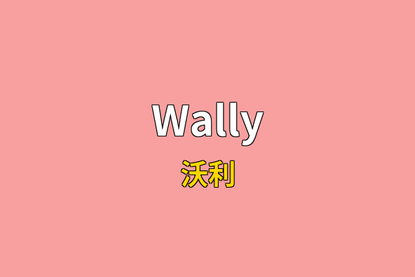 Wally英文名