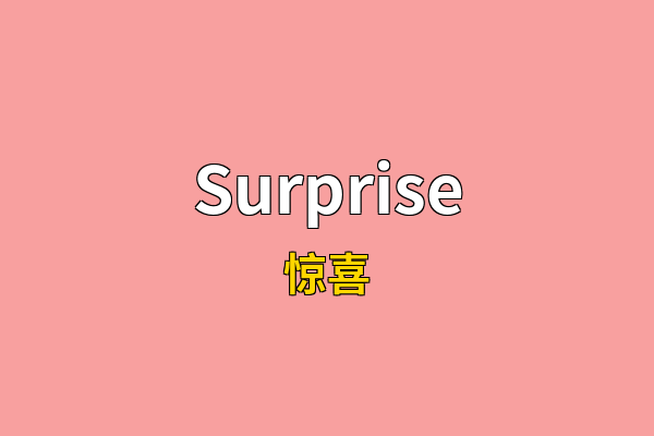 Surprise英文名