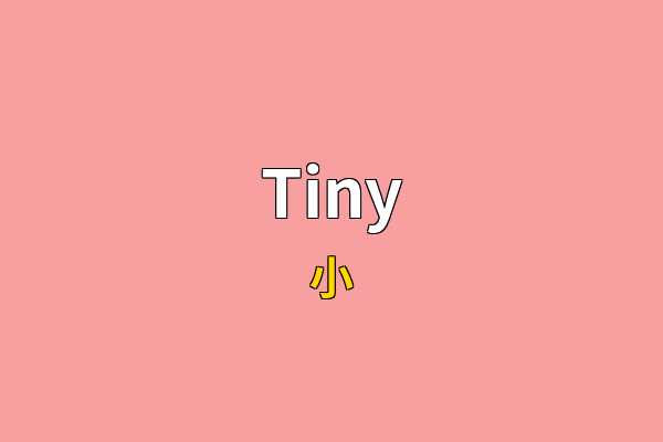 Tiny英文名