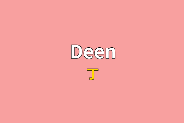 Deen英文名