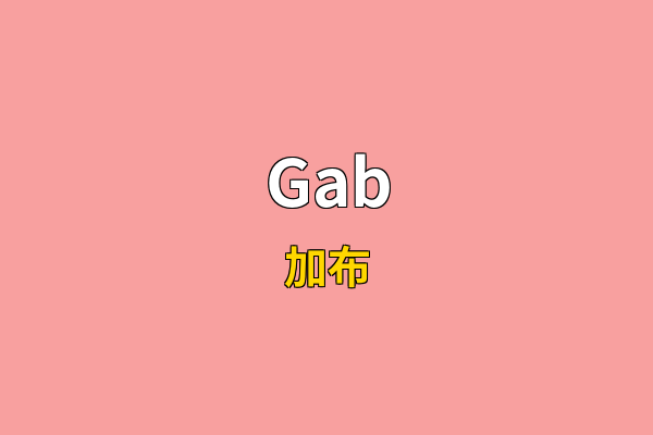 Gab英文名