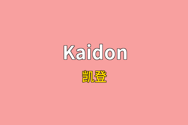 Kaidon英文名