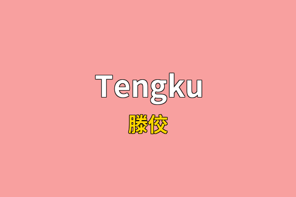 Tengku英文名