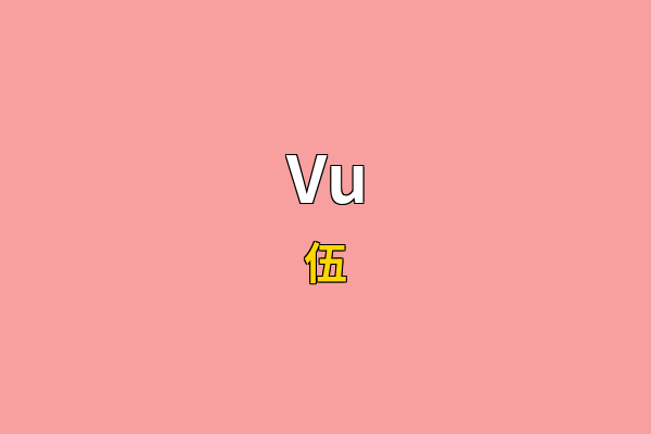 Vu英文名
