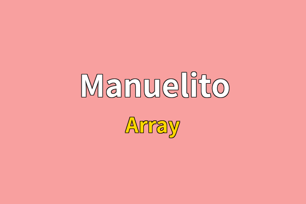 Manuelito英文名