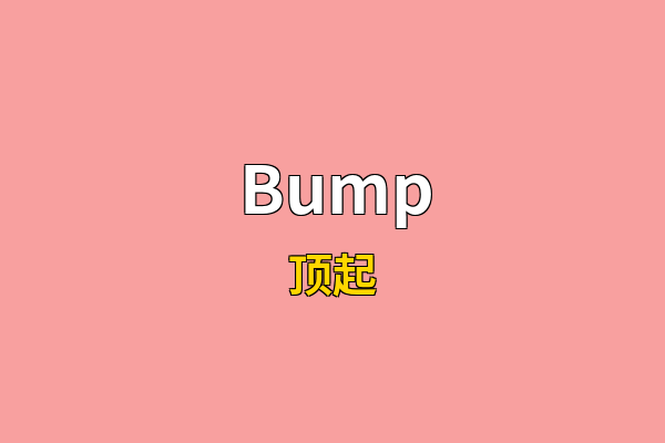 Bump英文名