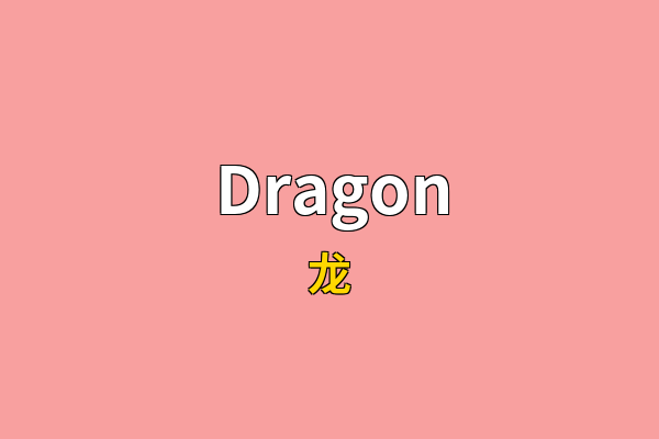Dragon英文名