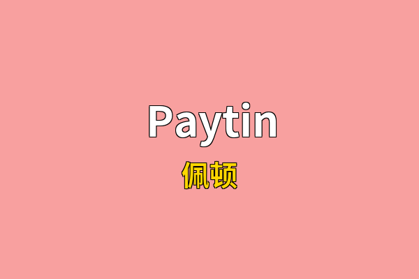 Paytin英文名
