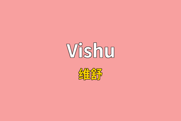 Vishu英文名